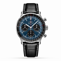 Breitling Navitimer B01 Chronograph 41 Blue details AB0139241C1P1