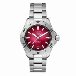 TAG Heuer Aquaracer Professional 200 40mm Mens details Red WBP2114.BA0627