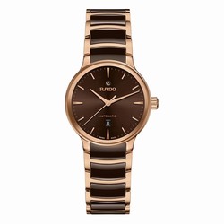 Rado Centrix Automatic 30.5mm Ladies details Brown R30019302