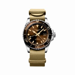 Longines Hydroconquest 41mm Mens details Brown L37904662