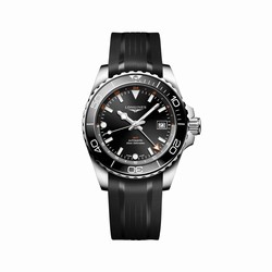Longines Hydroconquest 41mm Mens details Black Rubber L37904569