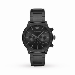 Emporio Armani Black Gents details AR11242