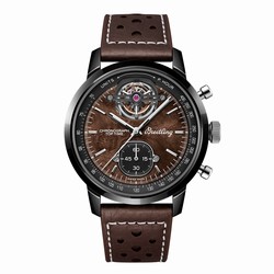 Breitling Top Time B21 Chevrolet Corvette Tourbillon 42mm Mens details Brown SB21252A1Q1X1