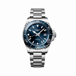 Longines Hydroconquest 41mm Mens details Blue Stainless Steel L37904966