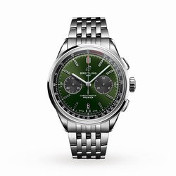 Breitling Premier B01 Chronograph 42 Stainless Steel details AB0118221L1A1