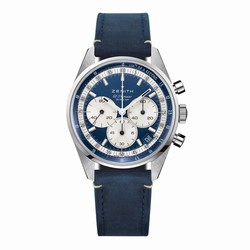 Zenith Chronomaster Automatic 38mm Boutique Edition Mens details Blue 03.3200.3600/51.C902