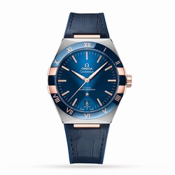 Omega Constellation Co-Axial Master Chronometer 41mm Mens details Blue O13123412103001