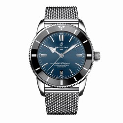 Breitling Superocean Heritage B20 Automatic 44mm UK Exclusive Mens details Blue Stainless Steel AB20304A1C1A1