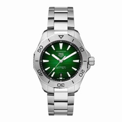 TAG Heuer Aquaracer Professional 200 40mm Mens details Green WBP2115.BA0627
