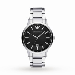 Emporio Armani Black Gents details AR11181