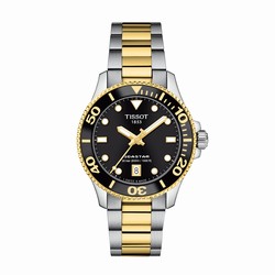 Tissot Seastar 1000 36mm Unisex details T1202102205100