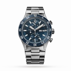 BALL Roadmaster Rescue Chronograph 42mm Mens details Blue DC3030C-S1-BE