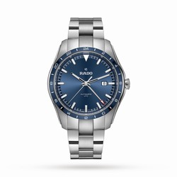 Rado HyperChrome Automatic UTC 44mm Mens details Blue R32050203
