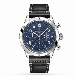 Breitling Super AVI B04 Chronograph GMT 46 Tribute to Vought F4U Corsair details AB04451A1C1X1