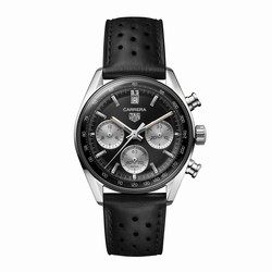 TAG Heuer Carrera Chronograph 39mm Mens details Black CBS2210.FC6534