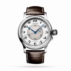 Longines Weems Second-Setting 47.5mm Mens details L27134130