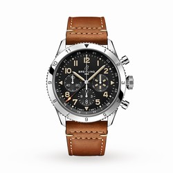 Breitling Super AVI B04 Chronograph GMT 46 P-51 Mustang details AB04453A1B1X1