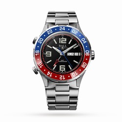 BALL Roadmaster Marine GMT Ceramic Limited Edition 40mm Mens details DG3030B-S4C-BK