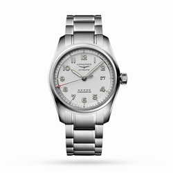 Longines Spirit 40mm Mens details Silver L38104736