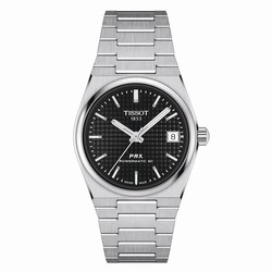 Tissot PRX Powermatic 80 35mm Unisex details Black T1372071105100