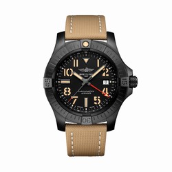 Breitling Avenger Automatic GMT 45 Night Mission details V32395101B1X1