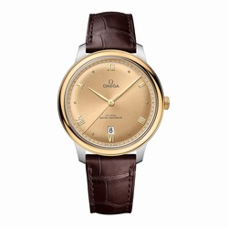 Omega De Ville Prestige 40mm Mens details Yellow Gold O43423402008001