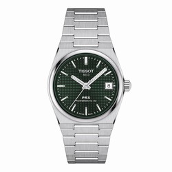 Tissot PRX Powermatic 80 35mm Unisex details Green T1372071109100
