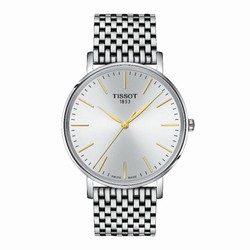 Tissot T-Classic EveryTime 40mm Mens details Silver T1434101101101