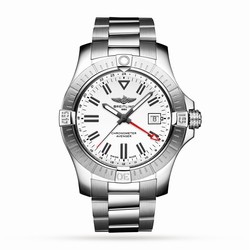 Breitling Avenger Automatic GMT 43 Stainless Steel details A32397101A1A1