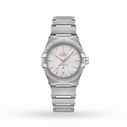 Omega Constellation Co-Axial 36mm Mens details Grey O13110362006001