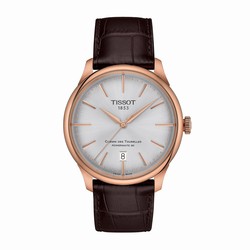 Tissot Chemin Des Tourelles Powermatic 80 39mm Mens details - Silver T1398073603100