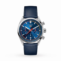TAG Heuer Carrera Chronograph 42mm Mens details Blue CBN201D.FC6543