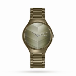 Rado True Thinline X Great Gardens Of The World 39mm Unisex details Green R27121302