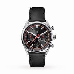 TAG Heuer Carrera Chronograph 42mm Mens details Black CBN201C.FC6542