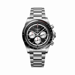 Longines Conquest Chronograph 42mm Mens details Black L38354526