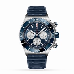 Breitling Super Chronomat B01 44 Rubber Strap details AB0136161C1S1