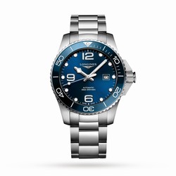 Longines HydroConquest 43mm Mens details Blue L37824966