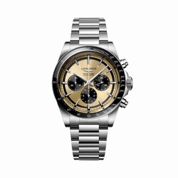 Longines Conquest Chronograph 42mm Mens details Brown L38354326