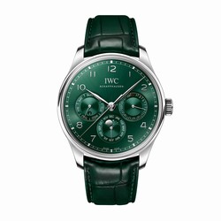 IWC Portugieser Automatic 42mm Mens details Green IW344207