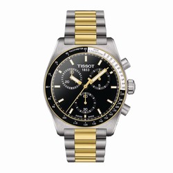 Tissot PR516 Chronograph 40mm Mens details Black T1494172205100