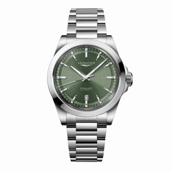 Longines Conquest 41mm Mens details Green L38304026