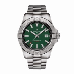Breitling Avenger Automatic 42mm Mens details Green Stainless Steel A17328101L1A1