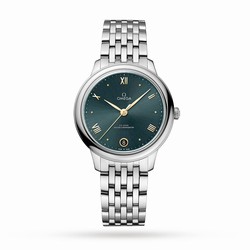 Omega De Ville Prestige Co-Axial Master Chronometer 34mm Ladies details Blue O43410342010001