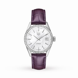 TAG Heuer Carrera Lady Quartz 36mm Ladies details Mother Of Pearl WBK1316.FC8261