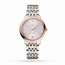 Omega De Ville Prestige Co-Axial Master Chronometer 34mm Ladies details Silver O43420342002003