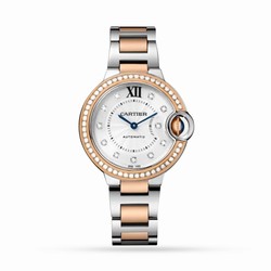 Cartier Ballon Bleu De Cartier details 33mm Mechanical Movement With Automatic Winding Steel Rose Gold W3BB0023