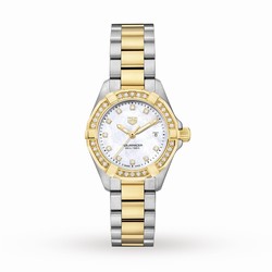 TAG Heuer Aquaracer 300M Quartz 27mm Ladies details WBD1423.BB0321