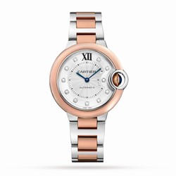 Cartier Ballon Bleu De Cartier details 33mm Mechanical Movement With Automatic Winding Steel Rose Gold W3BB0021
