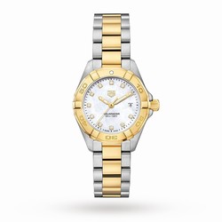 TAG Heuer Aquaracer 300M 27mm Quartz Ladies details WBD1422.BB0321