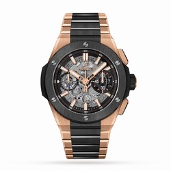 Hublot Big Bang Integrated King Gold Ceramic 42mm Mens details 451.OM.1180.OM